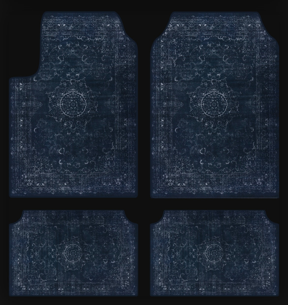 Mitternacht Blau