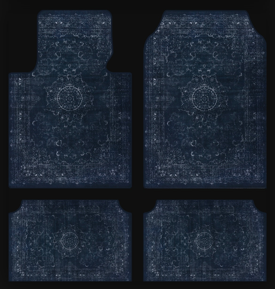 Mitternacht Blau